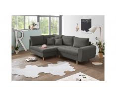 JUSTyou North Carolina Sofá esquinero Marrón