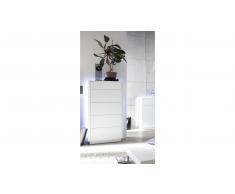 JUSTyou Elyria V Aparadores altos Blanco mate