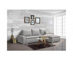 JUSTyou Edolie Sofa esquinero Gris