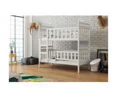 JUSTyou Tom Slim Litera Blanco 80x185 cm
