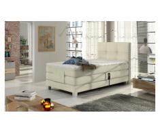 JUSTyou Espo Cama Box Spring Crema 100x200