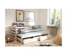 JUSTyou Kobi Cama funcional Blanco 80x160 cm