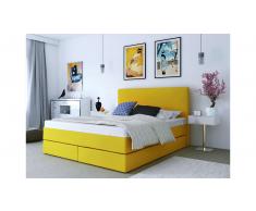 ELESS Keigo Cama Box Spring Amarillo 180x210