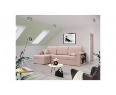JUSTyou Emory Sofa esquinero Rosa