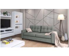 JUSTyou Gerd Sofá Gris Tejido estructurado