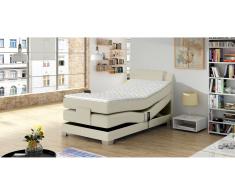 JUSTyou Wave Cama Box Spring Crema 100x200
