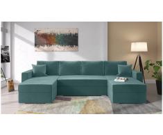 JUSTyou Savio Sofa modulare Turquesa Velour