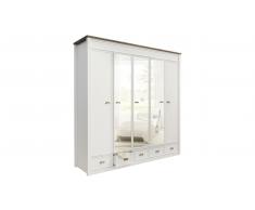 JUSTyou Cadeau Armario Blanco Roble San Remo