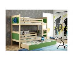 JUSTyou Leon Litera Pino Verde 80x160 cm