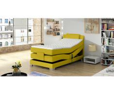 JUSTyou Wave Cama Box Spring Amarillo 100x200