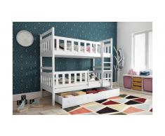 JUSTyou Tobi Litera Blanco 80x185 cm