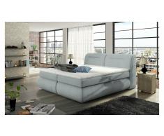 JUSTyou Gala Multi Cama Box Spring Gris 140x200