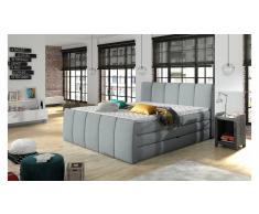JUSTyou Fresco Cama Box Spring Gris 140x200