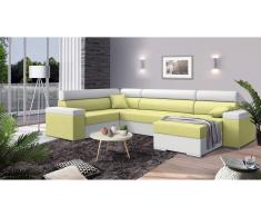 JUSTyou Coretta Conjunto de Sofa esquinero Amarillo