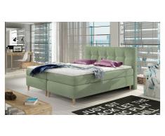JUSTyou Eden Cama Box Spring Verde 140x200