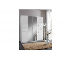 JUSTyou Embu Armario puerta abatible Blanco