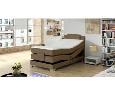 JUSTyou Wave Cama Box Spring Capuchino 100x200