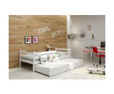 JUSTyou Nemo Cama funcional Blanco 80x185 cm
