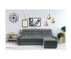 JUSTyou Adrien Sofá esquinero sin Antracita