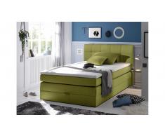 JUSTyou Albany I Cama Box Spring 140x200 cm Verde