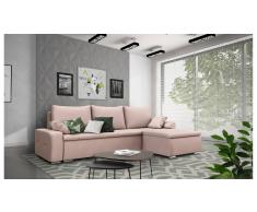 JUSTyou Claribel Sofa esquinero Rosa
