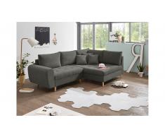 JUSTyou North Carolina Sofá esquinero Marrón