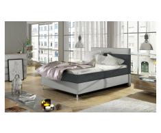 JUSTyou Cosy Cama Antracita | Blanco 120x200
