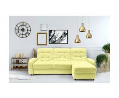 JUSTyou Adrien Sofá esquinero sin Amarillo