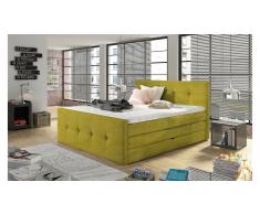 JUSTyou Medino Cama Box Spring Amarillo 160x200