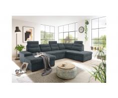 JUSTyou Santa Clarita Sofa modulare Antracita