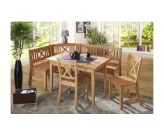 JUSTyou Walchensee Mesa de comedor 90x160 cm Haya