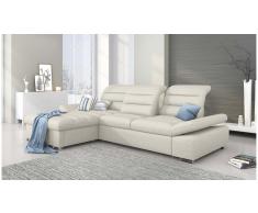 JUSTyou Helia Sofa esquinero Beige Velour