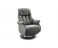 JUSTyou Carnegie L Sillón Gris Negro