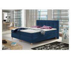JUSTyou Eden Cama Box Spring Azul 160x200