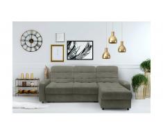 JUSTyou Adrien Sofá esquinero sin Gris