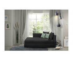 JUSTyou Topeka Sofá Negro