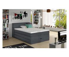 JUSTyou Aqua Cama Box Spring Antracita 100x200