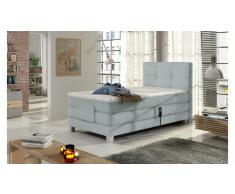 JUSTyou Espo Cama Box Spring Gris 100x200