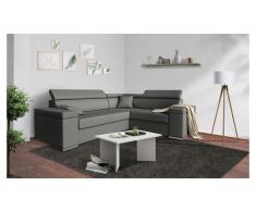 JUSTyou Tarin Sofa esquinero Gris