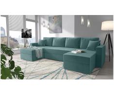 JUSTyou Rubicon Sofa modulare Turquesa Velour