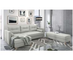 JUSTyou Kaito Sofa esquinero Beige Cuero sintetico
