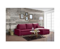 JUSTyou Edolie Sofa esquinero Burdeos
