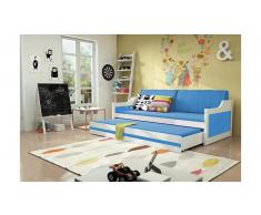 JUSTyou Tore Cama funcional Blanco Azul