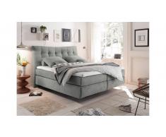 JUSTyou Juneau Cama Box Spring Gris