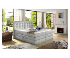 JUSTyou Fendy Cama Box Spring Blanco 140x200