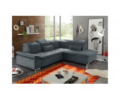 JUSTyou Carson City Sofa esquinero Antracita