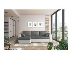 JUSTyou Anelis Sofa esquinero Blanco Gris