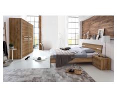 JUSTyou Louise Conjunto de dormitorio Roble