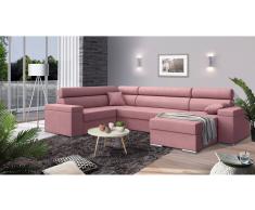 JUSTyou Coretta Conjunto de Sofa esquinero Rosa