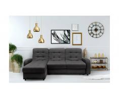 JUSTyou Adrien Sofá esquinero sin Antracita
